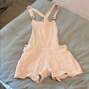 Light pink overalls